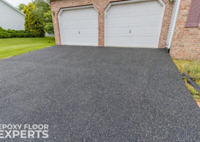 Black FlexRubber Driveway