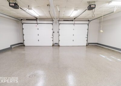 Kingston, PA Mudstone Epoxy Flake Garage Floor