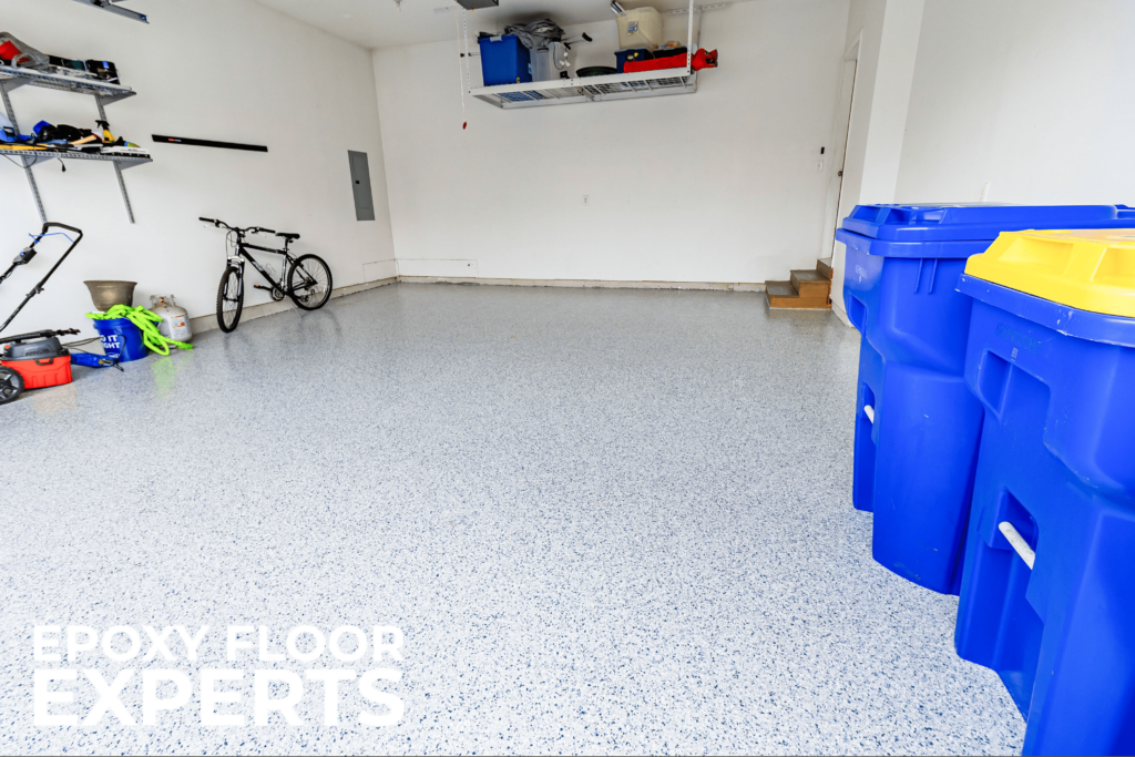 Garage with Epoxy Floor