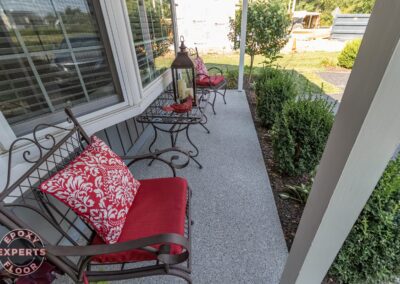 RubberStone Porch by the Epoxy Floor Experts