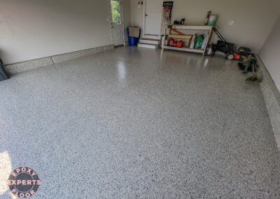 Harrisburg, PA Epoxy Cabin Fever Flake Garage Floor