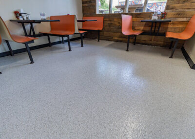 Logantown, PA Twilight Diner – Opal Flake Epoxy Floors