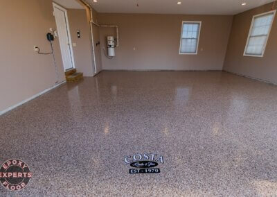 Lenhartsville, PA Epoxy Outback Flake Garage & Sunroom