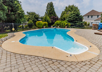 York, PA Epoxy FlexRubber Pool Patio